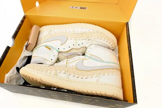 1st Kicks Shoes Sail 1 High Beauty FD2565-100 OG Supply Retro Union Woven Jordan SP Bephie's 0619